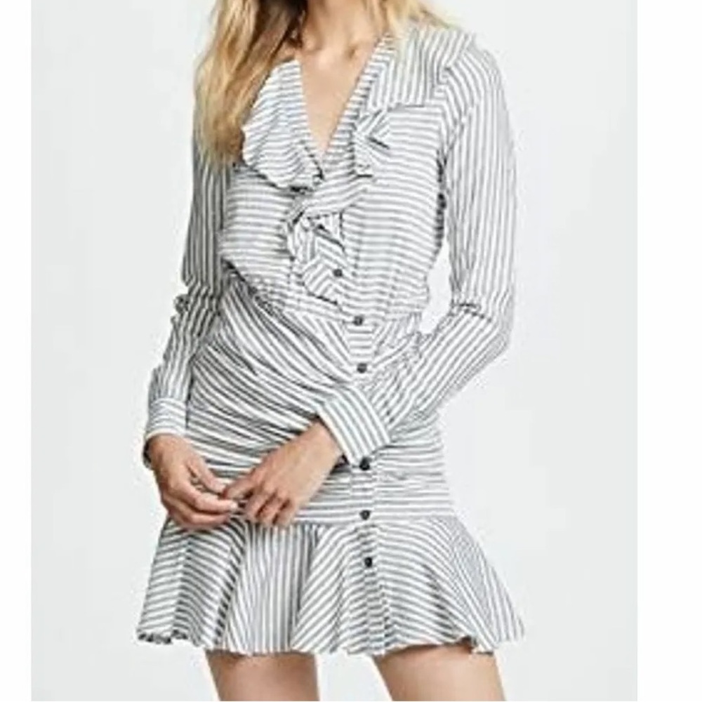 Veronica Beard Kai Striped Dress Size 4